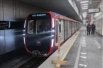Tàu điện ngầm tại nhà ga Michurinsky Prospekt ở Moskva, Nga. Ảnh tư liệu - minh họa: THX/TTXVN