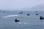Quang cảnh eo biển Hormuz. Ảnh: THX/TTXVN