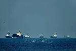 Quang cảnh eo biển Hormuz. Ảnh: IRNA, THX/TTXVN