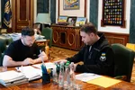 Tổng thống Ukraine Volodymyr Zelensky và ông Kyrylo Budanov ngày 2-1. Ảnh: X/ZelenskyyUa