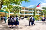 Một ngôi trường ở Philippines. Ảnh: AI