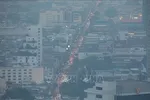 Khói mù ô nhiễm tại Bangkok, Thái Lan. Ảnh: THX/TTXVN