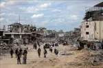 Người dân Palestine tại Dải Gaza. Ảnh minh họa: THX/TTXVN