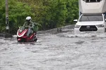 Ngập lụt ở Bangkok, Thái Lan, ngày 6-10-2026. Ảnh: THX/TTXVN phát