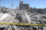 Cảnh đổ nát sau cuộc không kích tại Tehran, Iran. Ảnh minh họa: THX/TTXVN