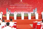 Lễ khánh thành, khởi công 11 công trình, dự án tại TPHCM. Ảnh: QUỐC HÙNG