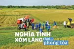 Nghĩa tình xóm làng thời… phong tỏa