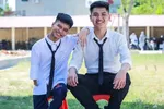 Nam sinh 10 năm cõng bạn tới trường chọn học tại Đại học Y Thái Bình