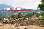 Phước Lộc toang hoang sau bão