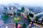 Một thành phố cổ trên đỉnh Ba Na Hills.