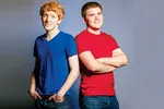 Hai anh em Patrick Collison và John Collison (phải).