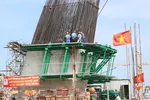 Khẩn trương thi công cầu Mỹ Thuận 2