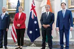 Ngoại trưởng các nước QUAD tại cuộc họp ngày 1-7 ở Washington DC.