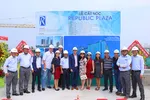 Cất nóc tổ hợp Republic Plaza