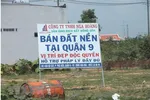 Đất nền được giao bán tại Thành phố Hồ Chí Minh. (Ảnh chỉ có tính chất minh họa. Nguồn: TTXVN)