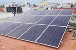 Dự án 5,5 kWp tại một gia đình ở Khánh Hòa. Ảnh Minh Thi