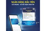 SCB tiên phong triển khai gửi sổ tiết kiệm online qua SMS