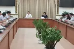 Phó Chủ tịch UBND TPHCM Trần Vĩnh Tuyến chủ trì cuộc họp với các sở ngành, quận huyện về tình hình kế hoạch giải ngân đầu tư công. 