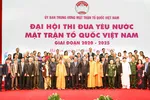 Thủ tướng Chính phủ Nguyễn Xuân Phúc tham dự Đại hội Thi đua yêu nước diễn ra sáng 18/9/2020.