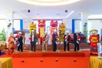 Đại diện chủ đầu tư TNR Holdings Vietnam và đối tác tư vấn chiến lược Bắc Miền Tây – Đất Xanh Miền Tây tiến hành nghi thức động thổ