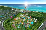 Phối cảnh tổ hợp du lịch nghỉ dưỡng giải trí NovaWorld Phan Thiet (Tiến Thành, Bình Thuận) quy mô 1.000 ha của Novaland. 
