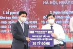 Đại diện Tập đoàn TNG Holdings Vietnam và MSB ủng hộ 30 tỷ cho Quỹ vắc xin phòng chống Covid-19
