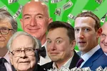 Một số người giàu nhất thế giới như Jeff Bezos, Elon Musk, Warren Buffett,... chỉ phải trả vài đồng thuế. Ảnh: Getty Images.