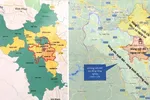 Sơ đồ phân vùng ở Hà Nội - Ảnh: UBND TP Hà Nội
