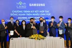 Samsung cùng Novaland ký kết hợp tác, đồng hành trên nhiều lĩnh vực ngày 8-11