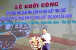 Hậu Giang: Khởi công xây dựng Kho cảng Mái Dầm và Nhà máy pha chế xăng