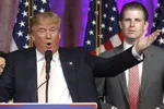 Con trai Eric Trump và cựu tổng thống Donald Trump