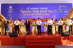Lễ khánh thành Trung tâm Đào tạo bóng đá trẻ Bắc Giang diễn ra vào chiều 15/9 tại SVĐ tỉnh Bắc Giang. 