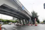Cầu vượt Nguyễn Hữu Cảnh. (Ảnh: TTXVN)