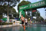 Trương Văn Tâm, một trong những runner nổi bật hiện nay, đang về đích tại cự ly full marathon 42km