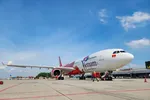 Vietjet đón tàu bay lớn với biểu tượng Du lịch Việt Nam