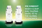 FE CREDIT được The Global Economics xướng danh giải thưởng “Công ty tài chính tiêu dùng chuyển đổi kỹ thuật số tốt nhất Việt Nam” và “Chiến lược phát triển bền vững tốt nhất trong mảng tài chính tiêu dùng tại Việt Nam 2023”