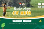 Hàng trăm trẻ em cùng tham gia sự kiện “Bước chạy Cư Kuin”