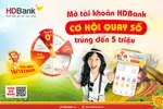 Cơ hội cuối để dễ dàng nhận về các giải thưởng hoàn tiền may mắn của HDBank