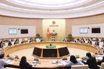 Quang cảnh phiên họp Chính phủ thường kỳ tháng 11/2023. (Ảnh: Dương Giang/TTXVN)