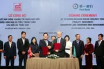 Nghi thức ký kết hợp đồng tín dụng hợp vốn lên đến 80 triệu USD giữa Sao Mai Group và Ngân hàng First Commercial Bank