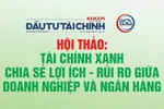 Mời tham gia hội thảo TÀI CHÍNH XANH
