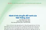 Hành trình chuyển đổi xanh của Việt Thắng Jean
