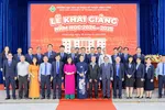 Trường Đại học Sư phạm Kỹ thuật Vĩnh Long tổ chức lễ khai giảng năm học mới 2024-2025.