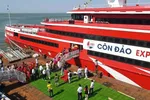 Mở lại tuyến tàu cao tốc Vũng Tàu-Côn Đảo sau 5 tháng tạm dừng