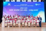 Vinschool vinh danh 100 sáng kiến xuất sắc trong lĩnh vực sức khỏe tâm lý học đường năm học 2024–2025 tại Lễ vinh danh toàn hệ thống.
