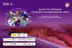 Legends Race 1 tại KN Golf Links, Cam Ranh, ngày 20-9, quy tụ nhiều danh thủ thế giới.