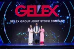Đại diện Tập đoàn GELEX nhận giải thưởng "Nơi làm việc tốt nhất châu Á năm 2025”