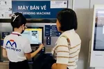 11 nhà ga tuyến metro số 1 ngừng các quầy bán vé giấy