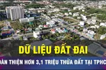 3,1 triệu thửa đất tại TPHCM hoàn thiện dữ liệu