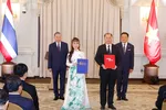 Vietjet và Văn phòng Hành lang Kinh tế phía Đông EECO thuộc Chính phủ Thái Lan trao thỏa thuận hợp tác phát triển trung tâm kỹ thuật tàu bay MRO tại sân bay quốc tế U-Tapao, Thái Lan.